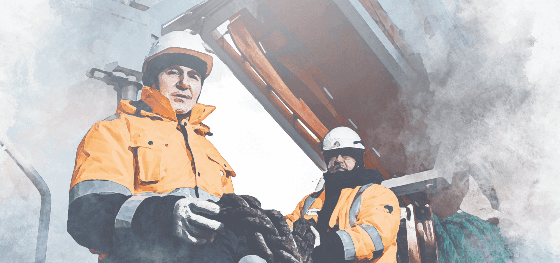 Dudinka Sea Port employees